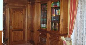 Libreria boiserie classica 1 in legno